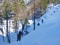 Каньон ниже озера Соболиного